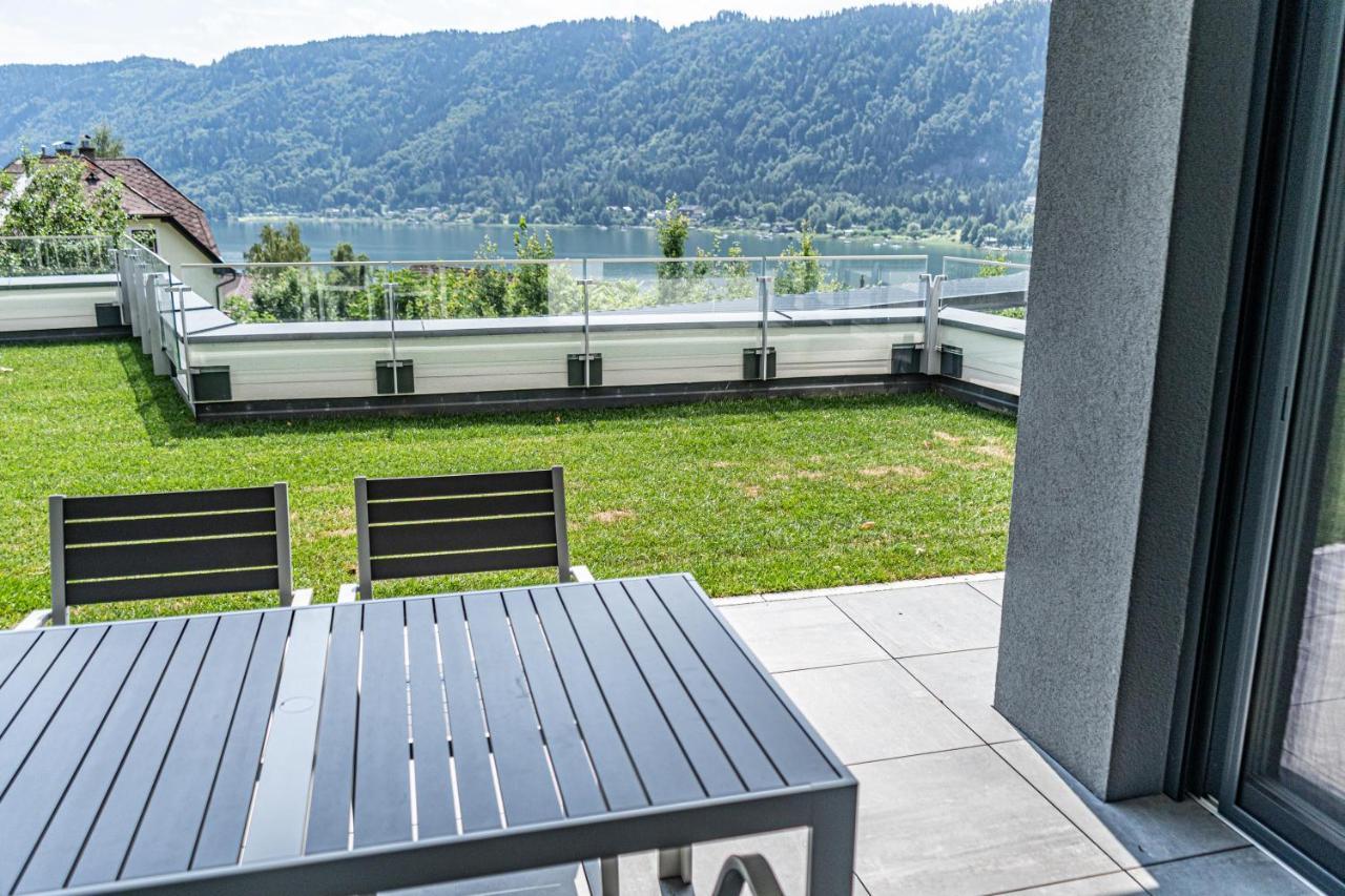 Top 5 Alpe Maritima - Traumhafte Ferienwohnung Mit Seeblick Und Bergkulisse Am Ossiacher See Annenheim Exterior photo