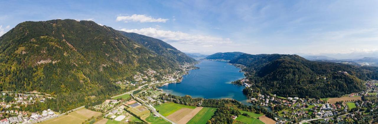 Top 5 Alpe Maritima - Traumhafte Ferienwohnung Mit Seeblick Und Bergkulisse Am Ossiacher See Annenheim Exterior photo